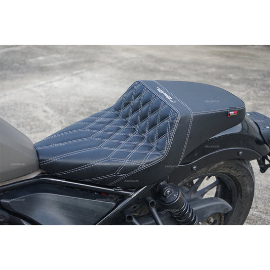 SEAT DOUBLE SADDLE DUAL DRIVER SEATS PAD CUSHION V.1 FOR HONDA REBEL CMX 300&500 2017-2025