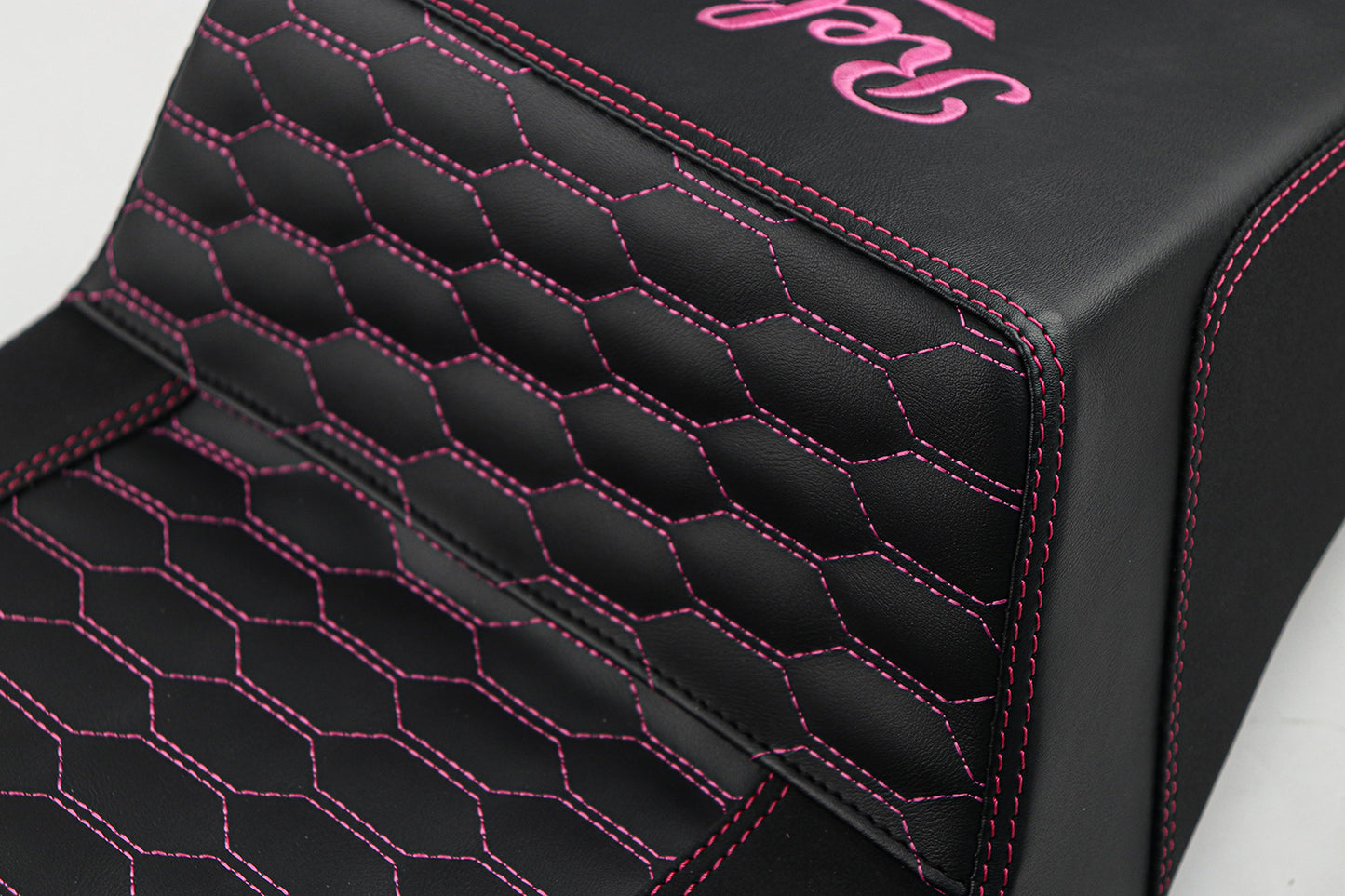 SEAT CUSHION BACKREST REPLACEMENT PINK THREAD FOR HONDA REBEL CMX 1100 2021-2025