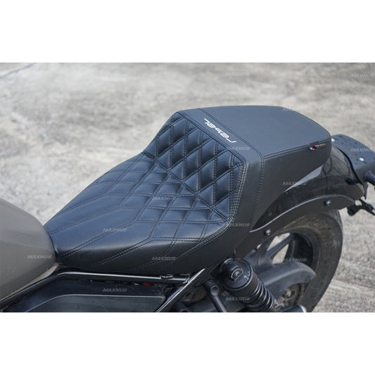 SEAT DOUBLE SADDLE DUAL DRIVER SEATS PAD CUSHION V.2 FOR HONDA REBEL CMX 300&500 2017-2025