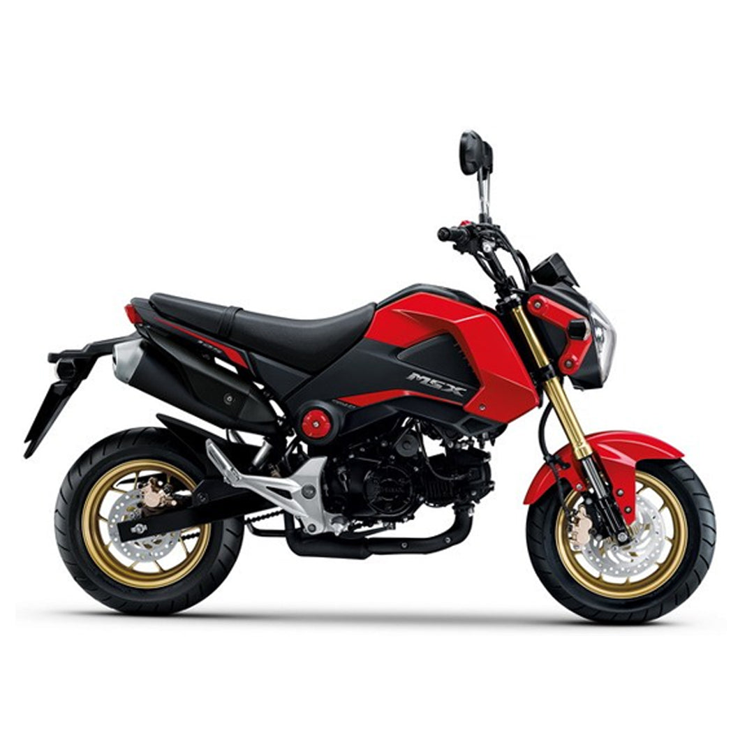 BLUE EFFECT FAIRING SET + DECALS FOR HONDA GROM MSX 125 2012-2015