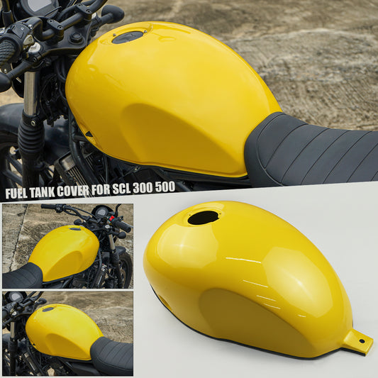 COVER FUEL OIL TANK YELLOW V.6 FIT FOR HONDA SCL CL 300 500 2023-2025