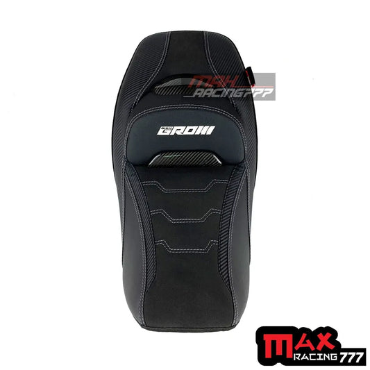 REPLACEMENT DUAL CARBON SEAT STITCH BLACK FIT FOR HONDA GROM125 2021-2025