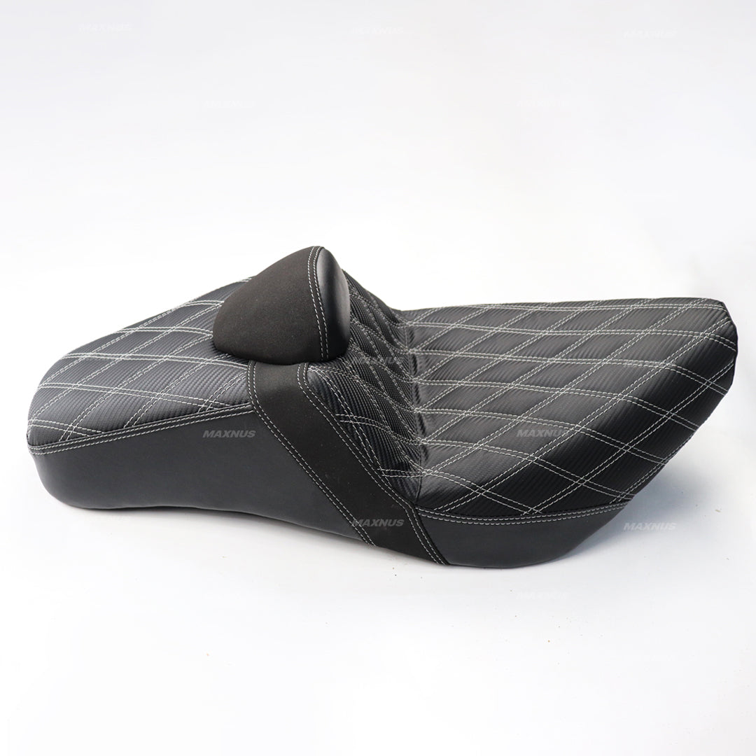 SEAT DOUBLE SADDLE DUAL DRIVER SEATS PAD CUSHION V.4 FOR HONDA REBEL CMX 300&500 2017-2025