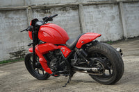 REAR FENDER FAIRING MUD GUARD LED RED FOR HONDA REBEL CMX 1100 2021-2025