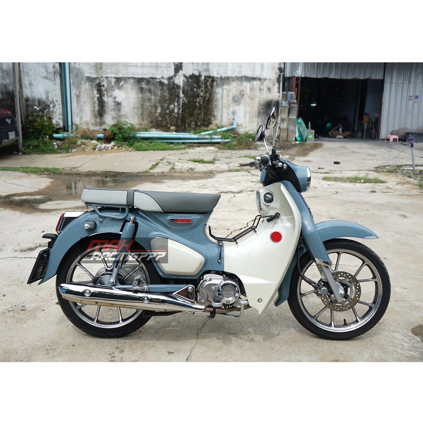 REPLACEMENT LONG SEAT DRIVER DOUBLE GRAY FIT FOR HONDA SUPER CUB C125 2023 - 2025