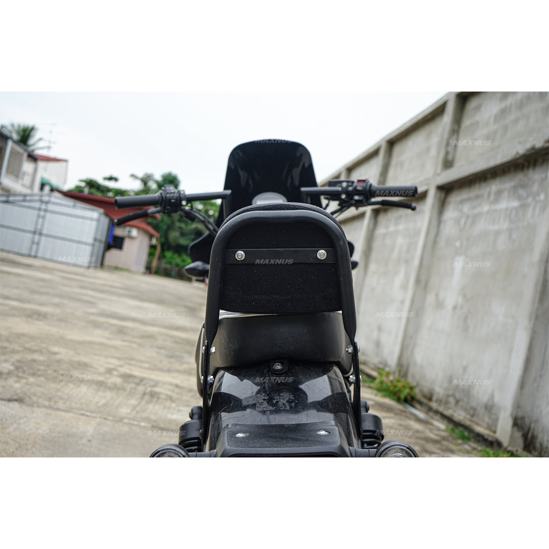REAR BACKREST FOR PASSENGER STEEL BLACK SISSY BAR SEAT FOR HONDA REBEL CMX 300&500 2017-2025
