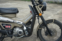 Honda CT125 Trail 125 Side Wind Guards (2020-2025) - ABS Plastic Matte Black