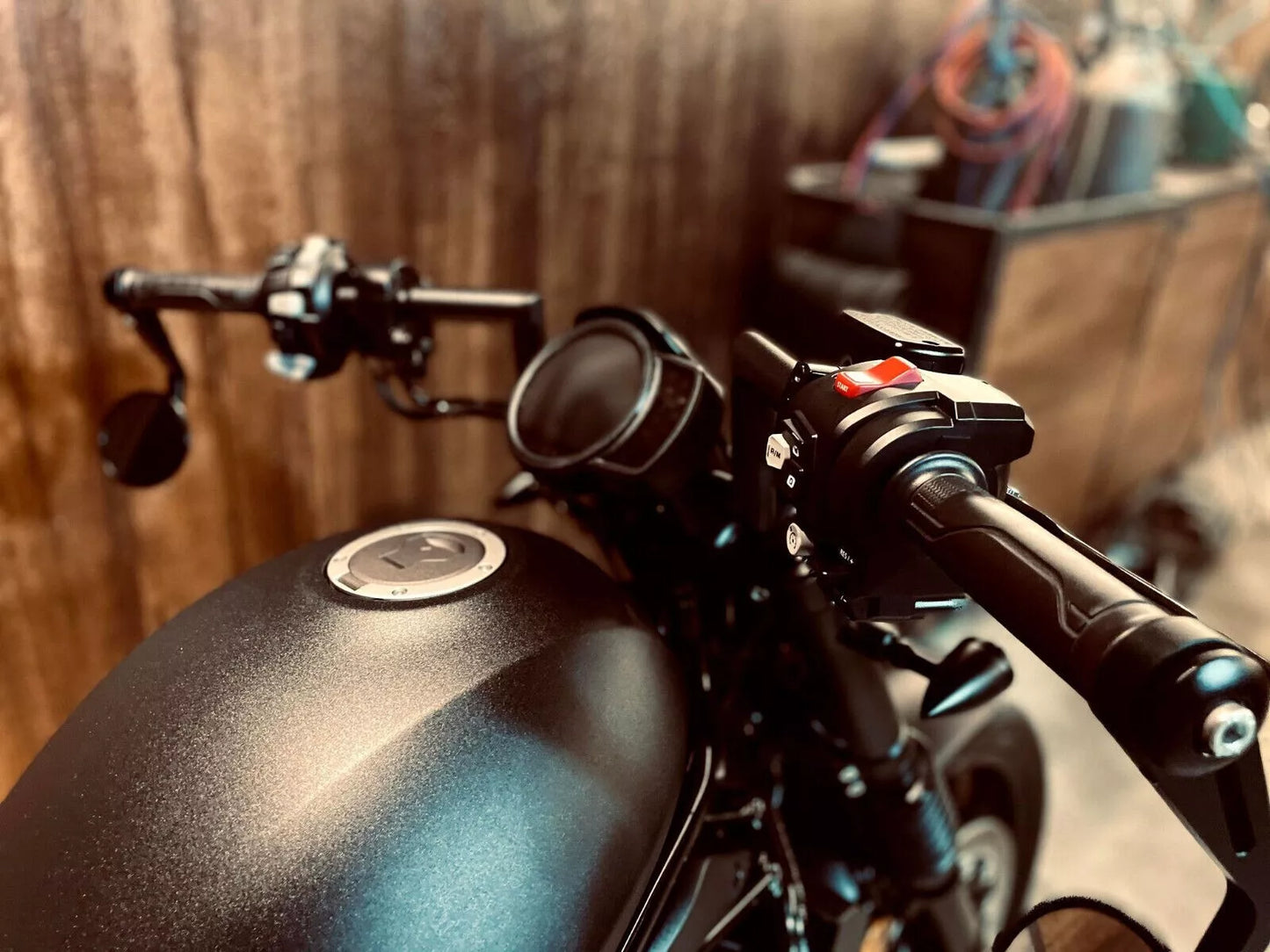 4 INCH STRETCH HANDLEBAR HANDLE BAR BLACK FOR HONDA REBEL CMX 1100 2021-2025