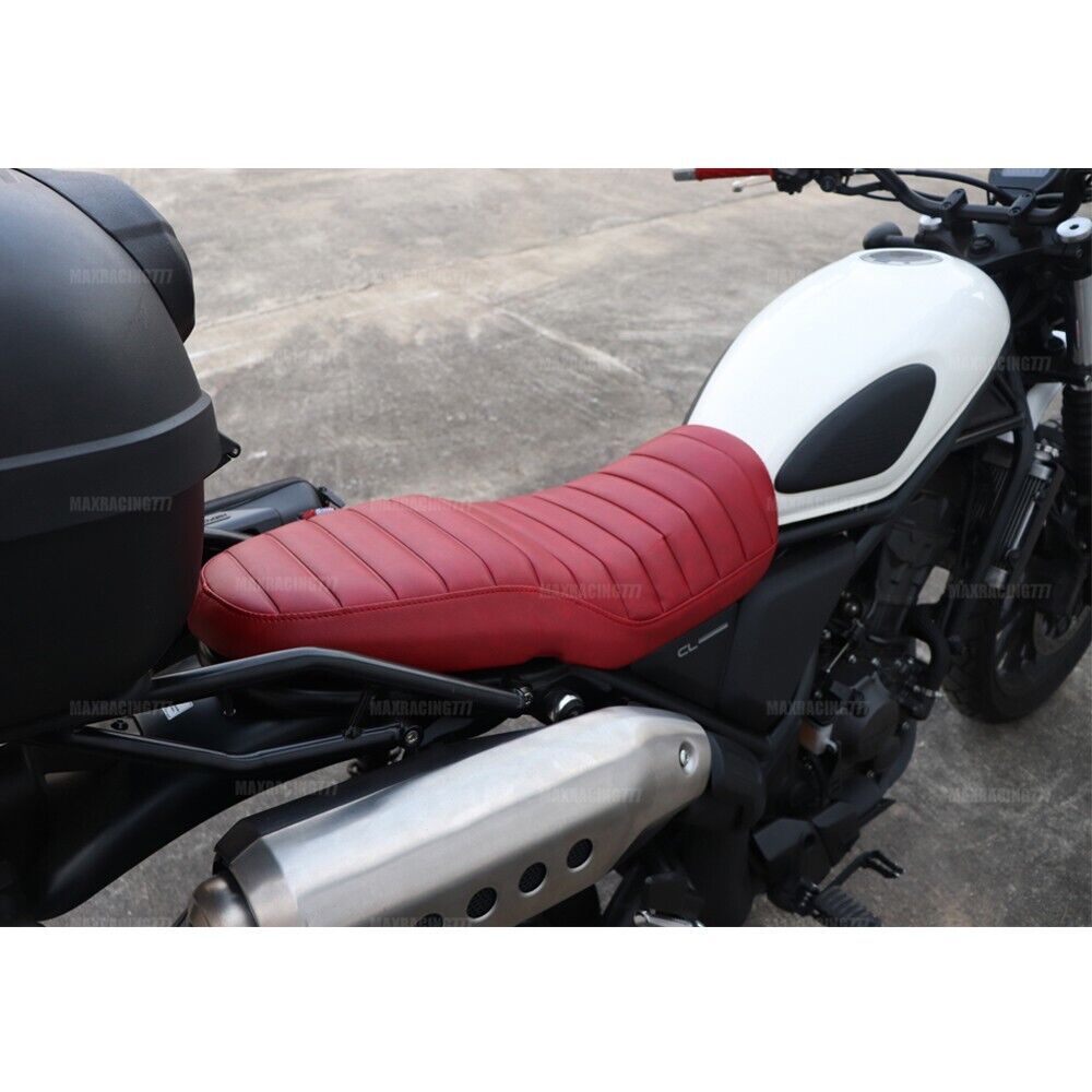 REPLACEMENT CUSHION DUAL SEATS DOUBLE RED FIT FOR HONDA SCL CL 300 500  2023 - 2025