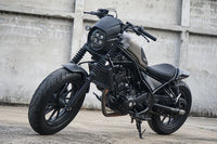 Black Front Windshield Headlight Cover for Honda Rebel CMX 300 2020-2025