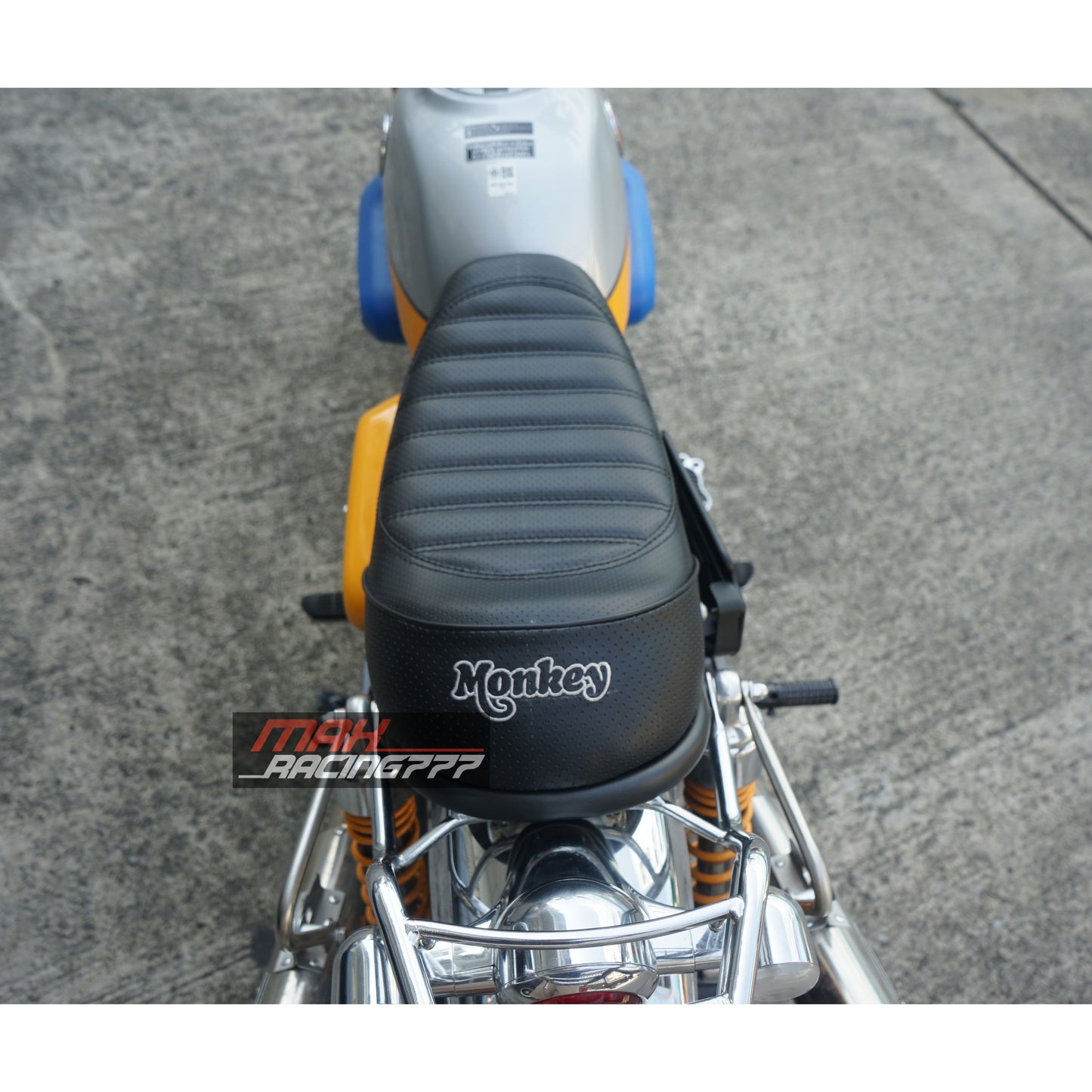 REPLACEMENT SEAT CAFE RACER BLACK V.5 FOR HONDA Z125 MONKEY 125 2018-2025