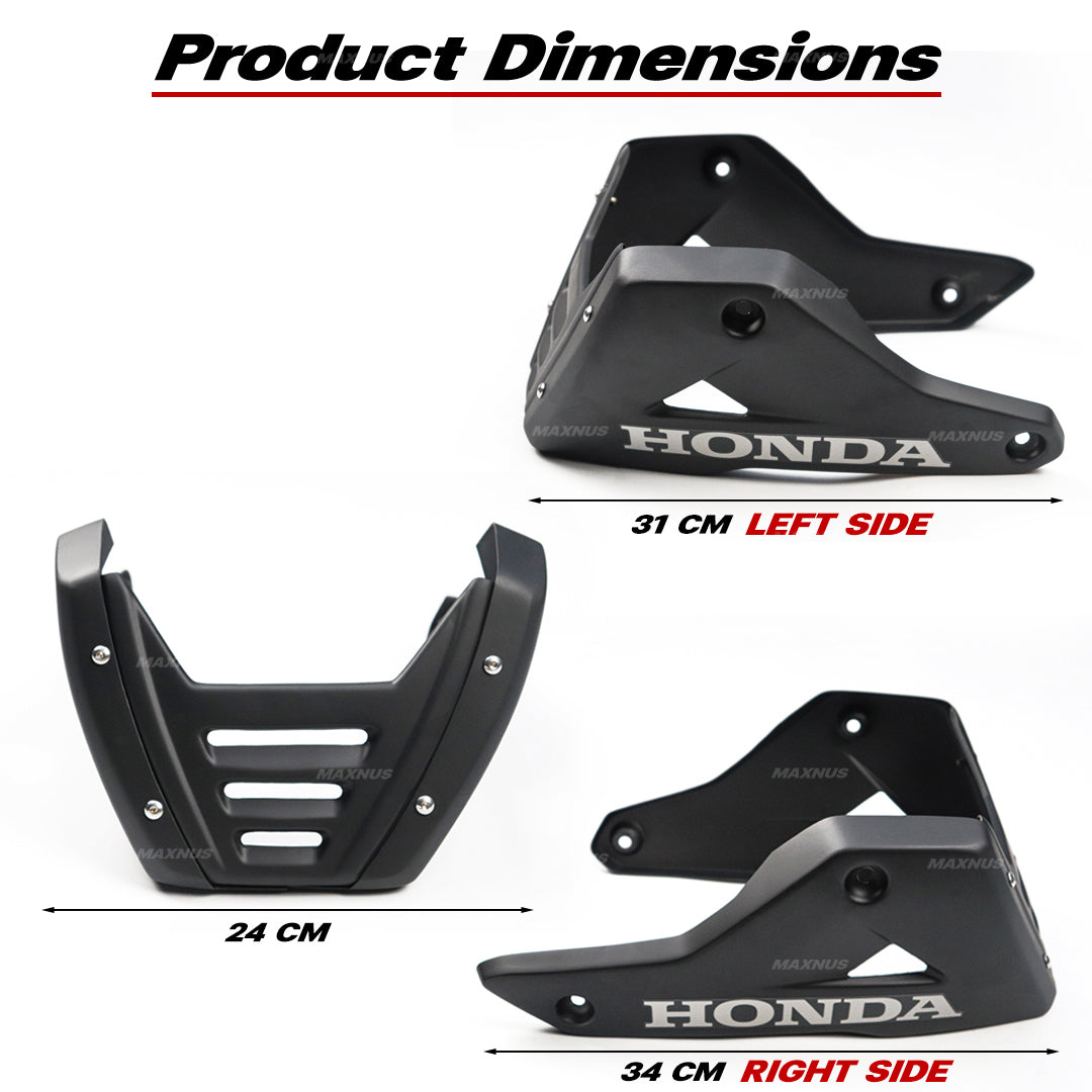 BELLY PAN UNDER FAIRING GUARD FRAME FOR HONDA GROM 125 2025