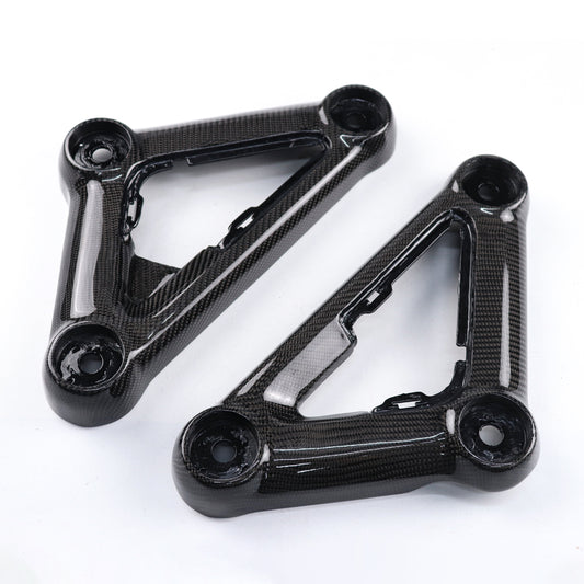 FRAME BODY R+L COVER SIDE UPPER PANEL CARBON FIBER FOR HONDA NEW GROM 2021-2024