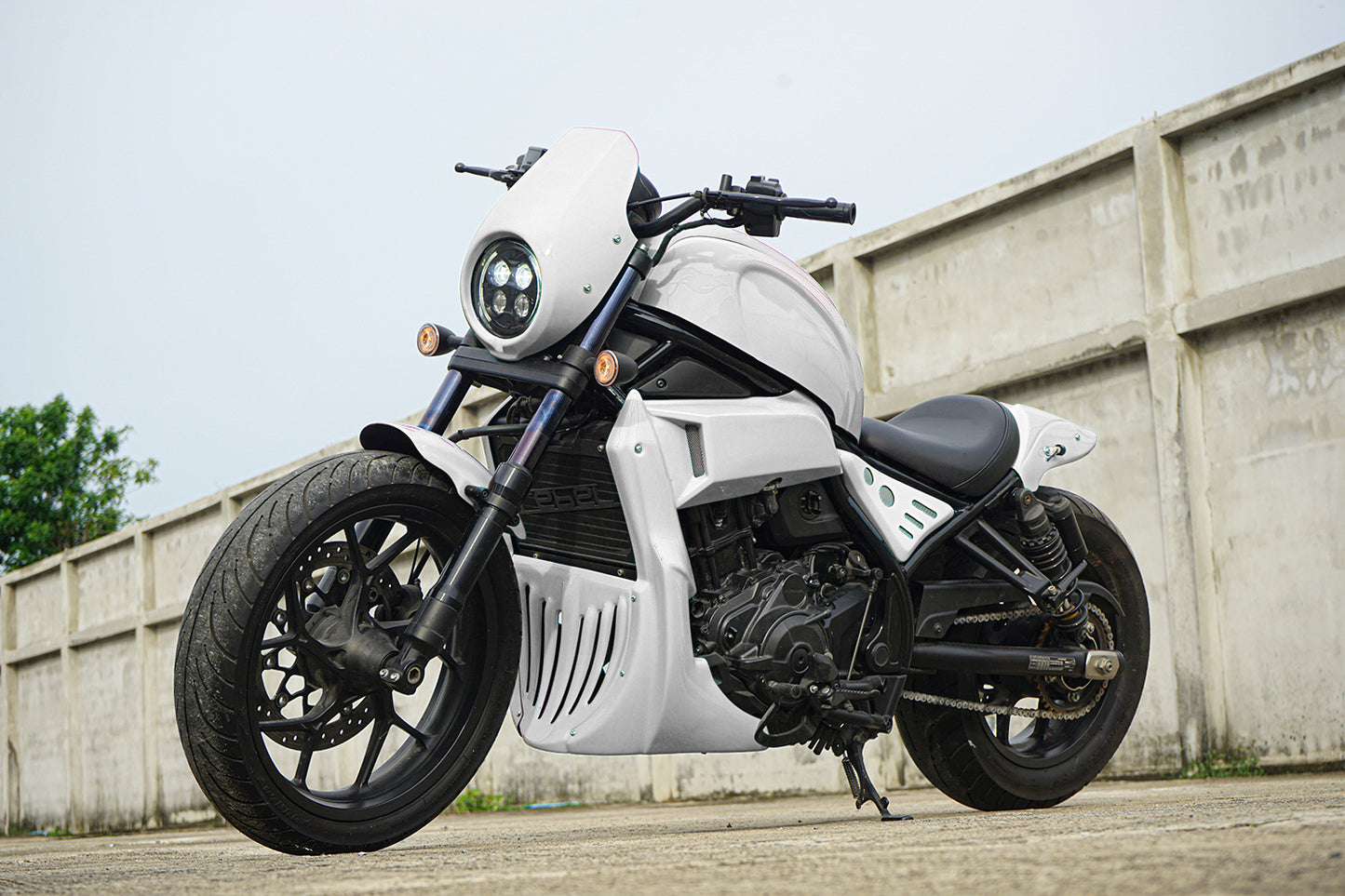 FULL SET OF 7 PIECES WHITE FIT FOR HONDA REBEL CMX 1100 2020-2025