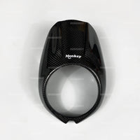 Carbon Headlight Cover Windscreen Windshield FIT FOR Honda Monkey Z125 2018-2025