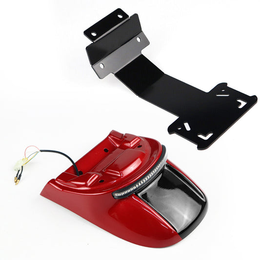 REAR FENDER + TAIL LIGHT LED V.3 FIT FOR HONDA MONKEY125 Z125 2022-2025