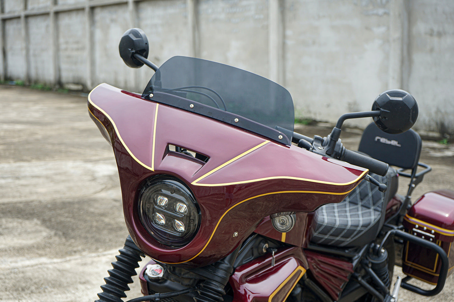 FULL SET OF 8 PIECES RED FIT FOR HONDA REBEL CMX 300 2017-2024