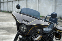 FULL SET OF 8 PIECES BLACK FIT FOR HONDA REBEL CMX 300 2017-2024