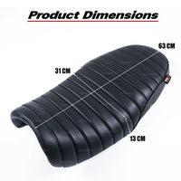 REPLACEMENT CUSHION DUAL SEATS DOUBLE FOR HONDA SCL CL 300 500  2023 - 2025  BLACK