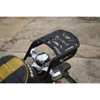 MATTE BLACK REAR CASE RACK LUGGAGE FIT FOR HONDA Z125 MONKEY125 2018-2025