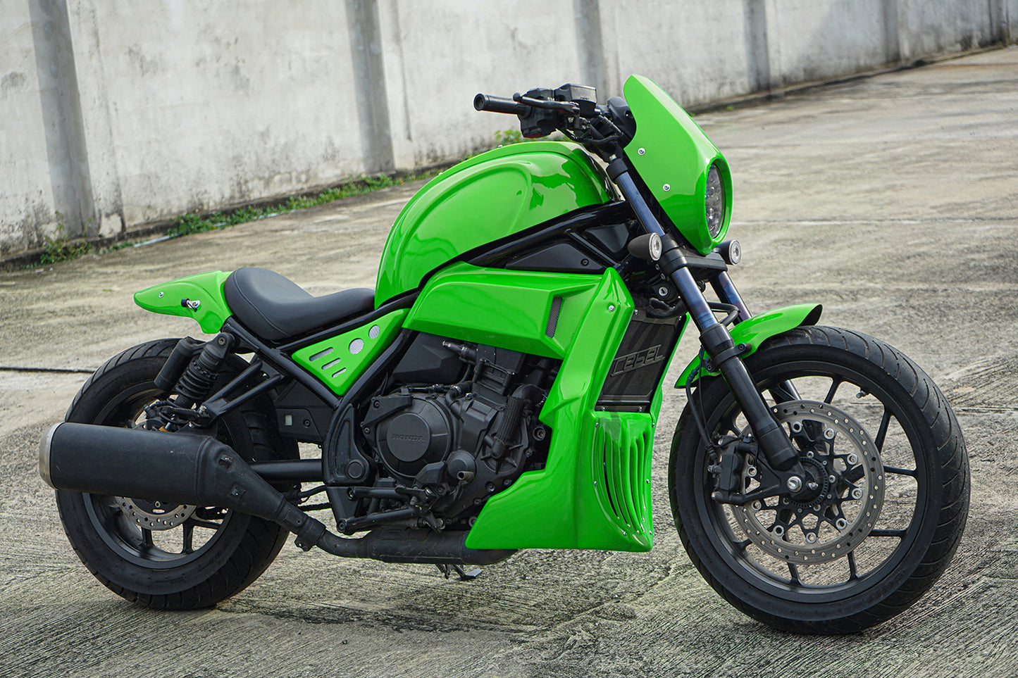 FULL SET OF 7 PIECES GREEN FIT FOR HONDA REBEL CMX 1100 2020-2025