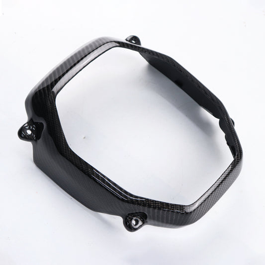 HEAD LIGHT FAIRING COVER CARBON FIBER FOR HONDA NEW GROM 2021-2024