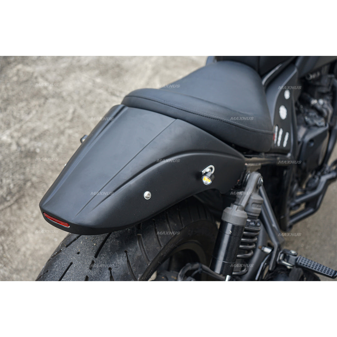REAR FENDER FAIRING MUD GUARD LED BLACK FOR HONDA REBEL CMX 1100 2021-2025