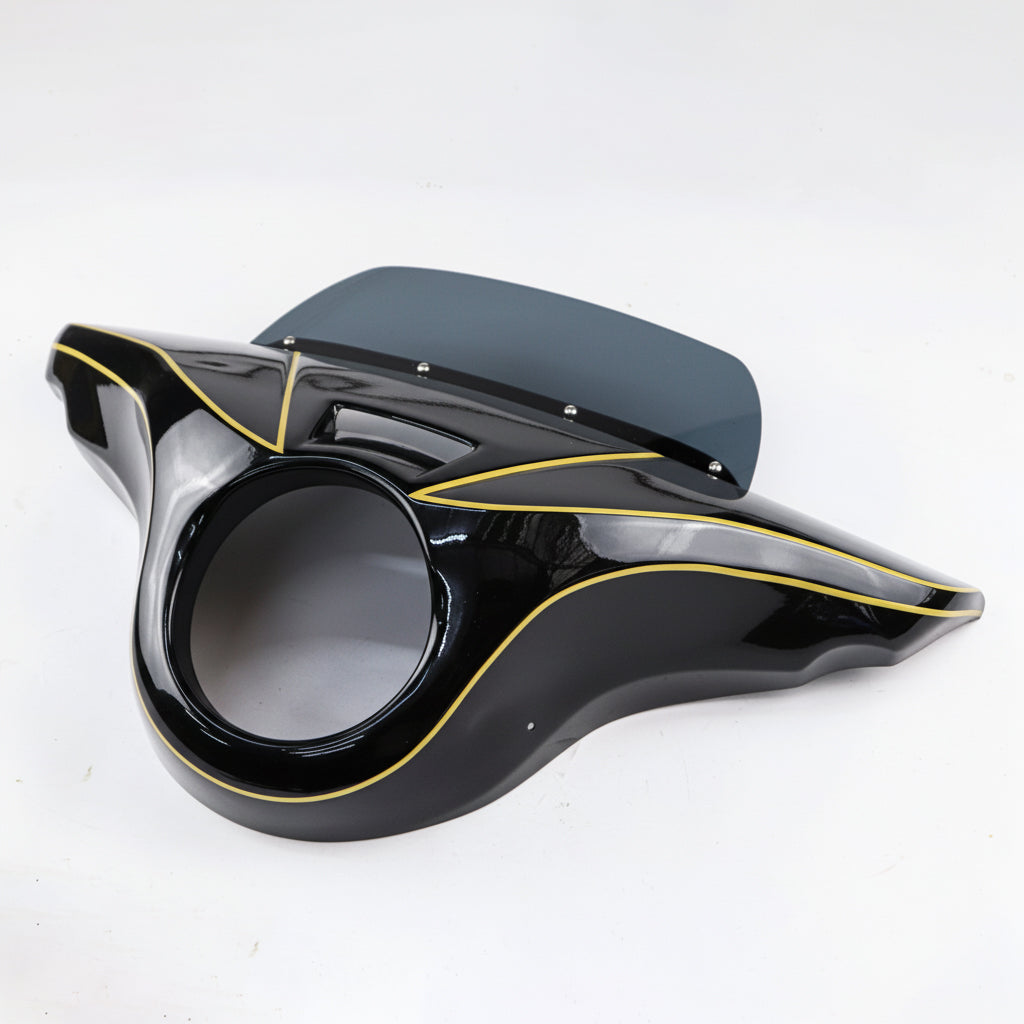 Front Batwing Fairing Windshield Gloss Black Honda Rebel CMX 300 2020-2024