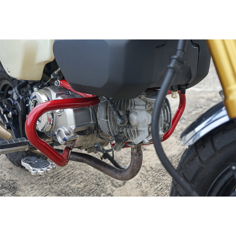 CRASH BAR ENGINE FRAME PROTECTION GUARD LH+RH FOR HONDA MONKEY 125 2022-2025