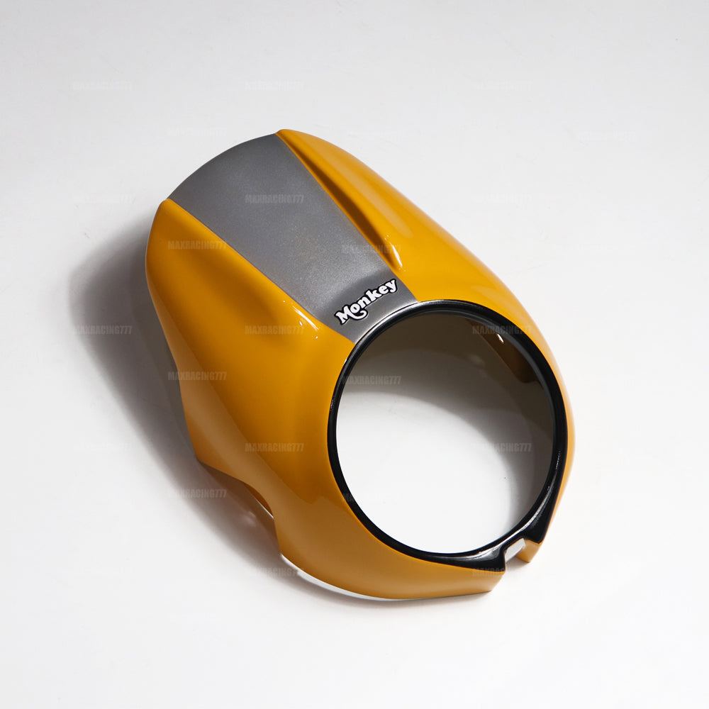 Yellow Headlight Cover Windscreen Windshield FIT FOR Honda Monkey Z125 2022-2025