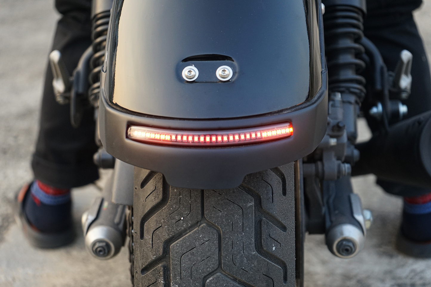 BLACK REAR TIDY FENDER ELIMINATOR LED FIT FOR HONDA REBEL CMX 300 500 2017-2025