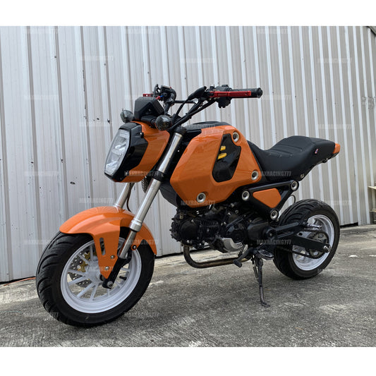 ORANGE 7PC BODY PASTEL PANELS FRAME BODY FOR HONDA NEW MSX GROM 125 2022-2024