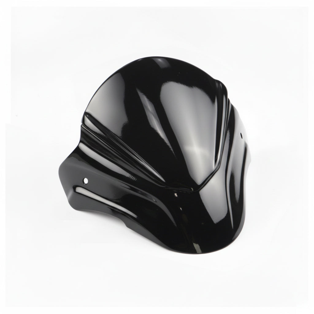 FRONT WINDSHIELD WINDSCREEN V.1 GLOSS BLACK FOR HONDA GROM 125 2025