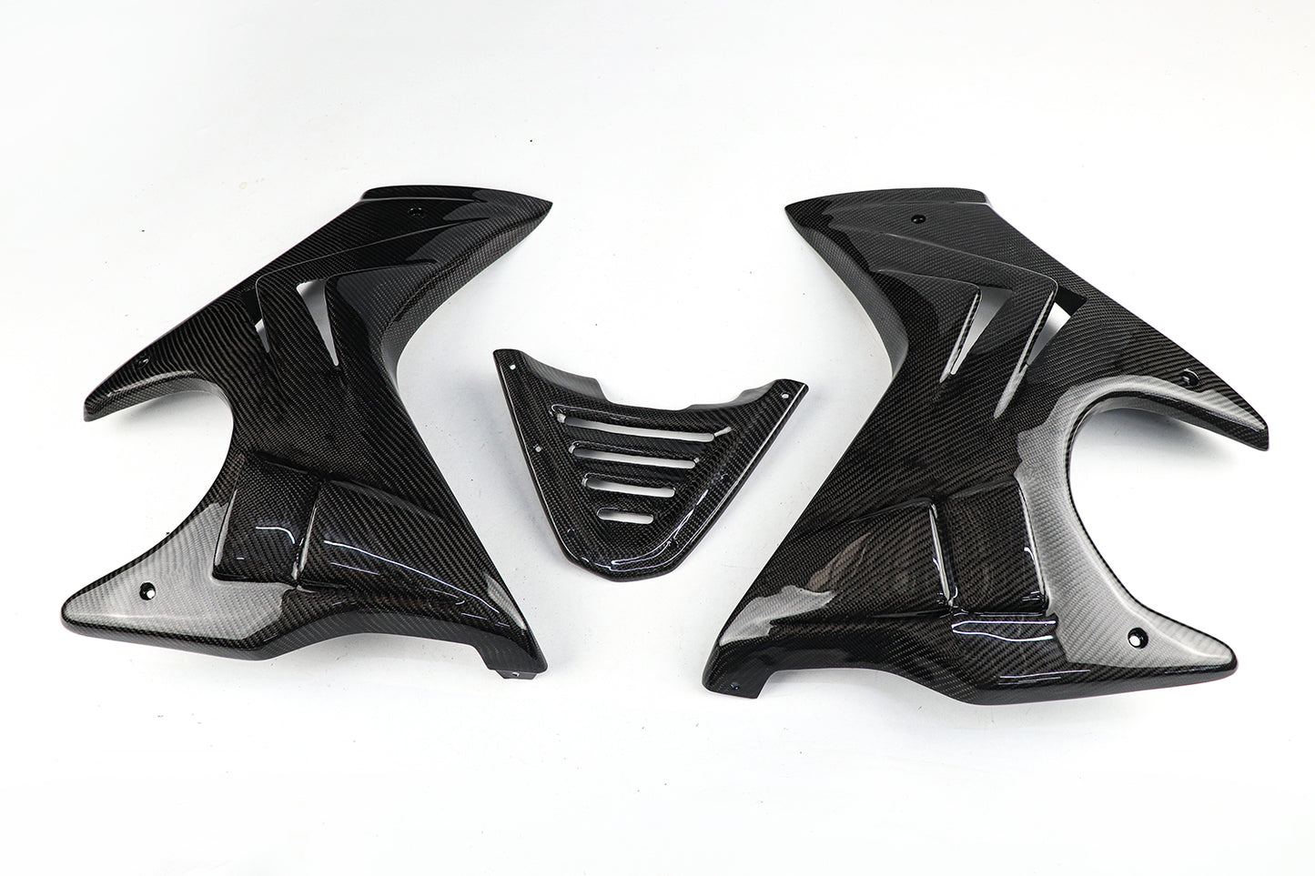FAIRING BELLY PAN SET SIDE FRAME BODY CARBON FOR HONDA GROM 125 2025