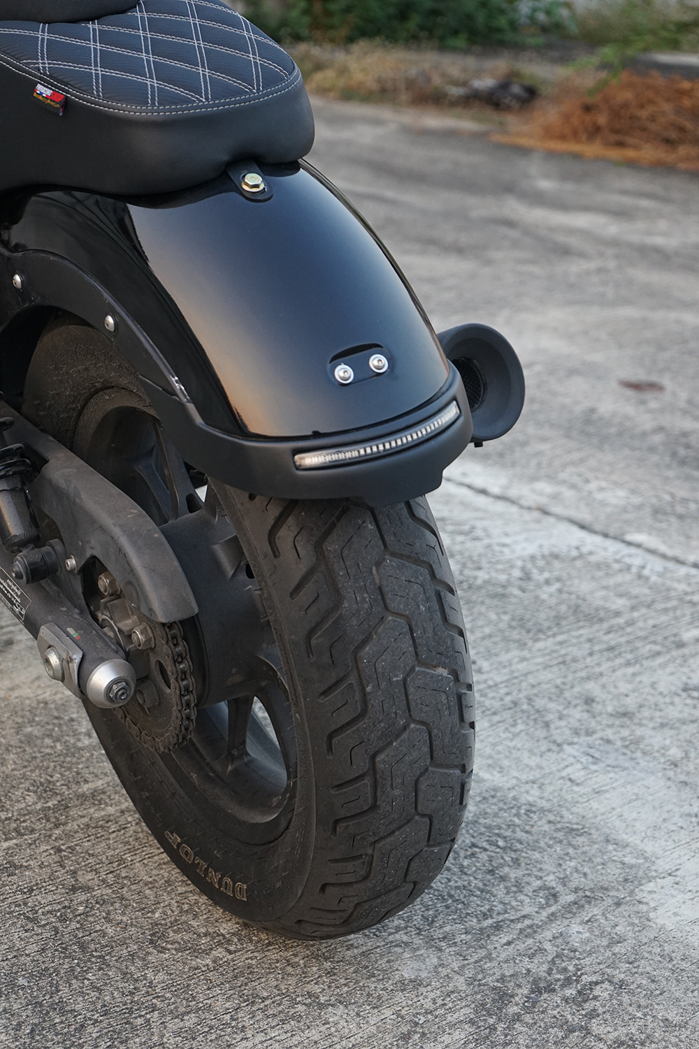 BLACK REAR TIDY FENDER ELIMINATOR LED FIT FOR HONDA REBEL CMX 300 500 2017-2025