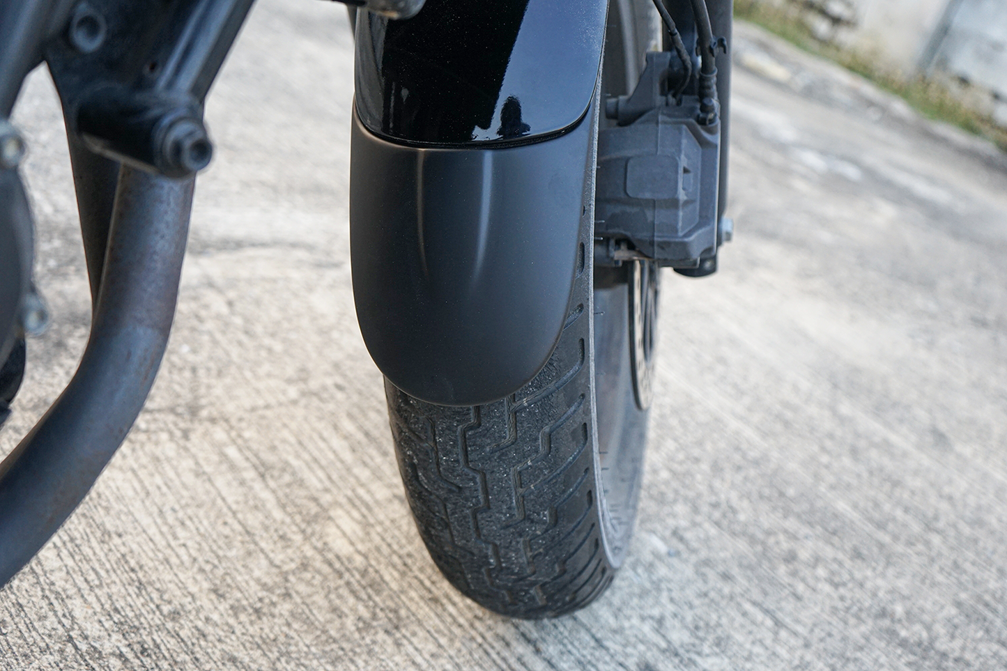 Splash Guard For Front Fender ABS Matte Black Honda rebel cmx 300-500 2017-2025