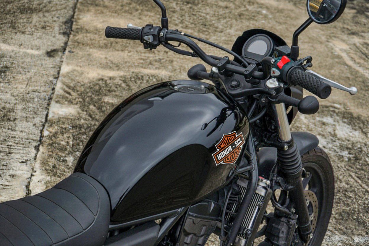 COVER FUEL OIL TANK BLACK V.10 FIT FOR HONDA SCL CL 300 500 2023-2025