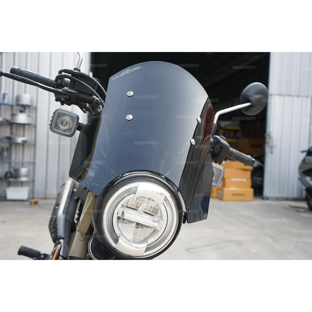 FRONT WINDSCREEN WINDSHIELD GUARD VISOR FIT HONDA CT125 CT 125 HUNTER 2020 - 2025