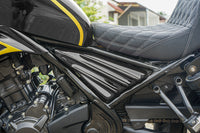 FULL SET OF 8 PIECES BLACK FIT FOR HONDA REBEL CMX 300 2017-2024