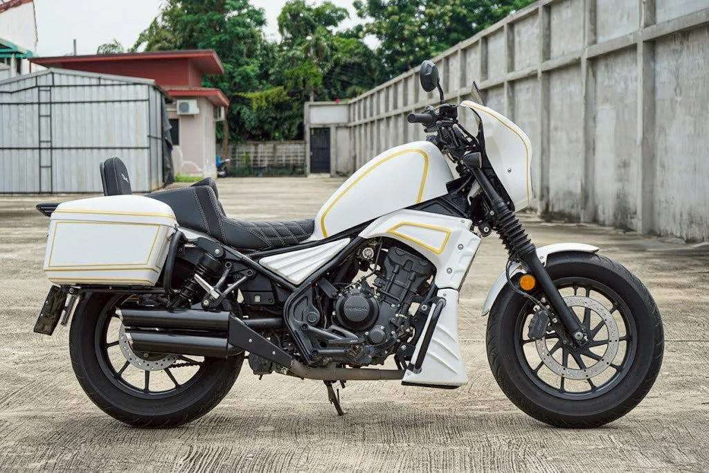 Front Batwing Fairing Windshield White Honda Rebel CMX 300 2020-2024