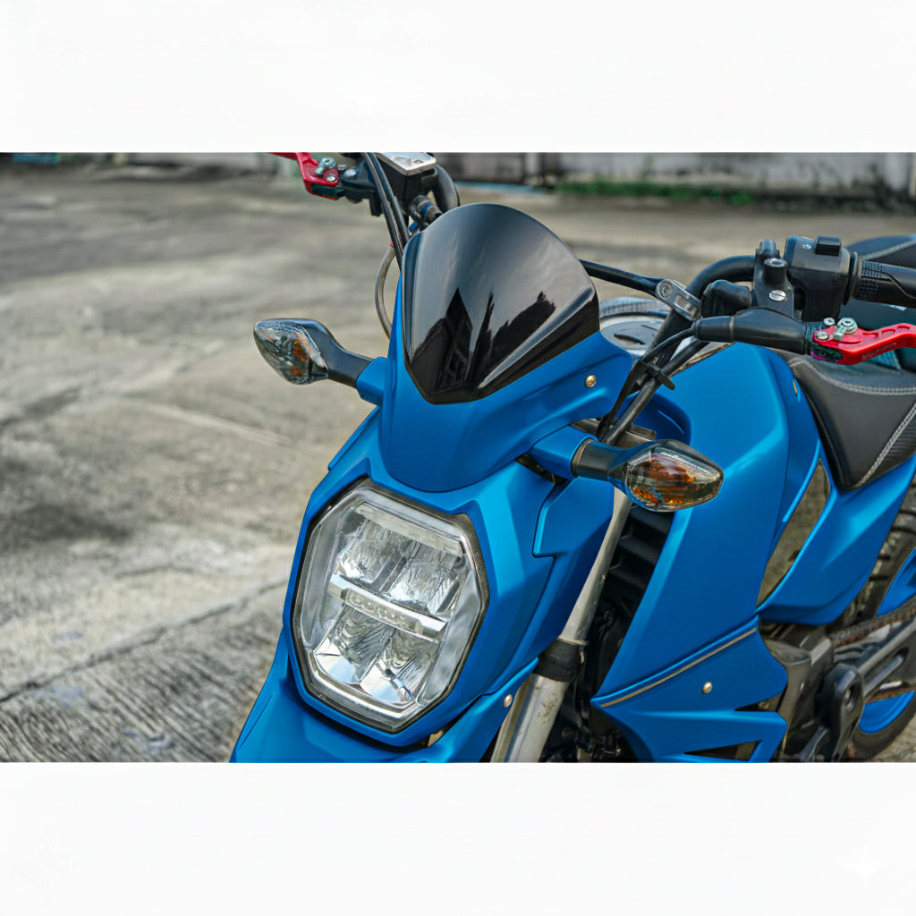 FRONT WINDSHIELD WINDSCREEN V.1 BLUE FOR HONDA GROM 125 2025