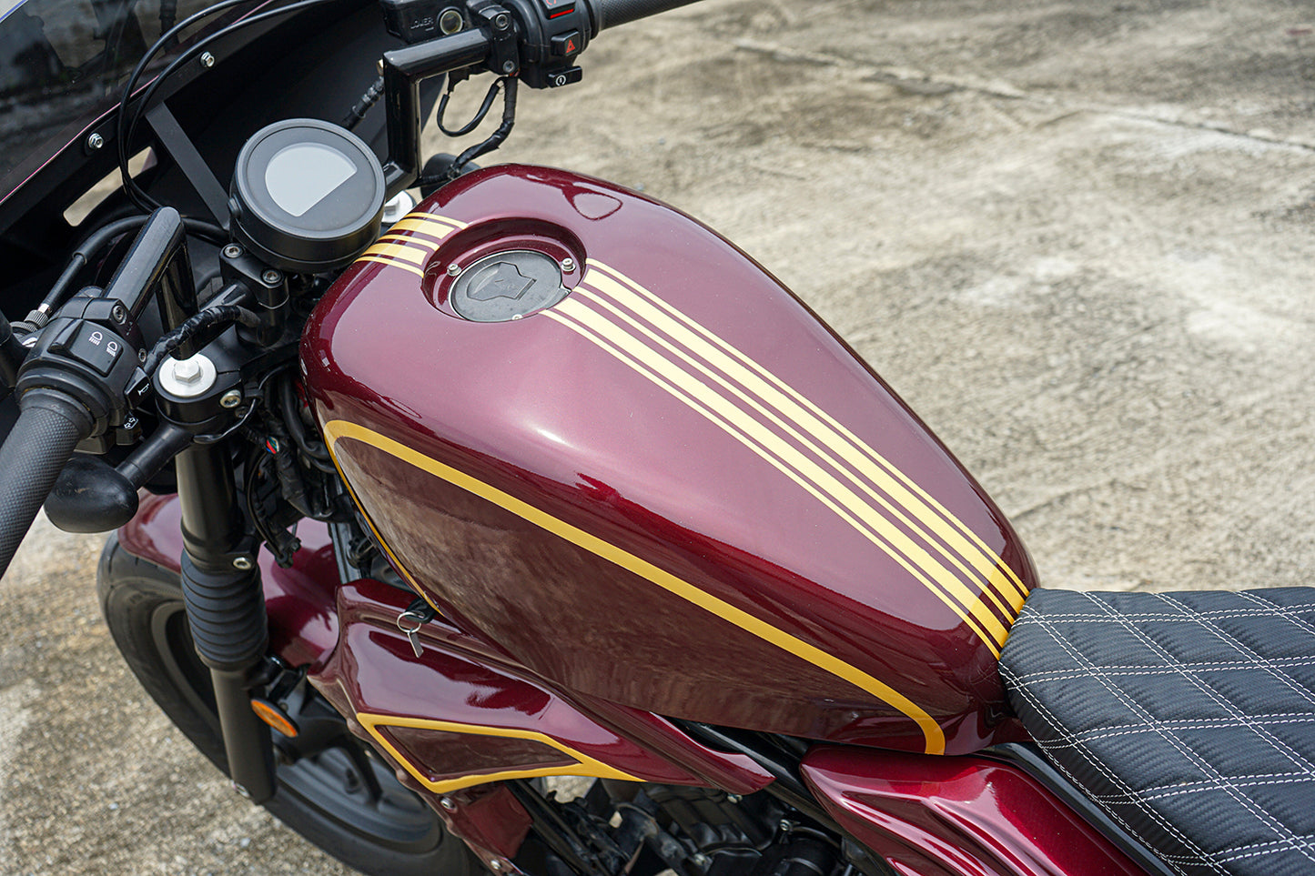 FULL SET OF 8 PIECES RED FIT FOR HONDA REBEL CMX 300 2017-2024