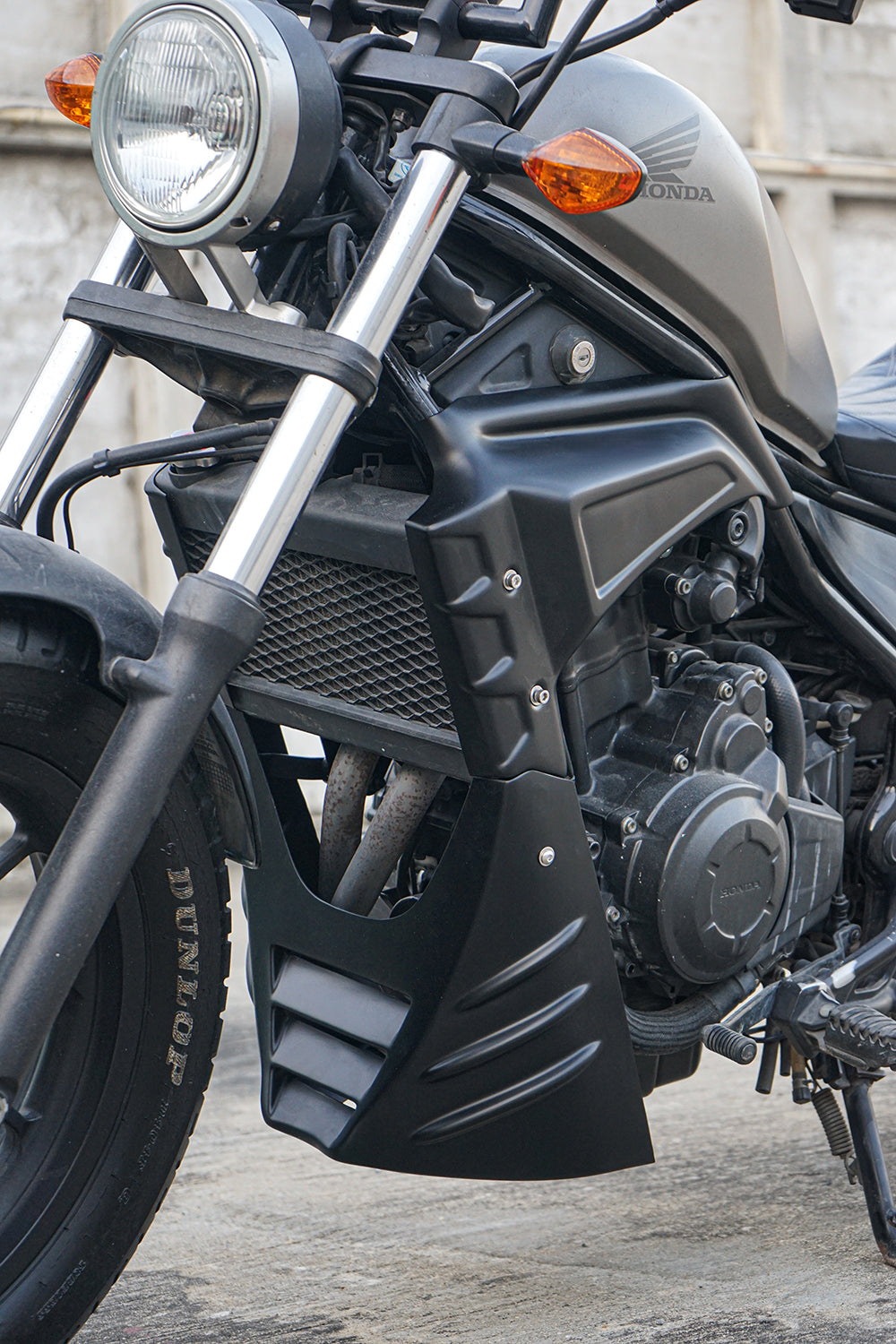 SIDER COVER OF THE ENGING & UNDER FAIRING V.1 FOR HONDA REBEL CMX 500 2017-2025