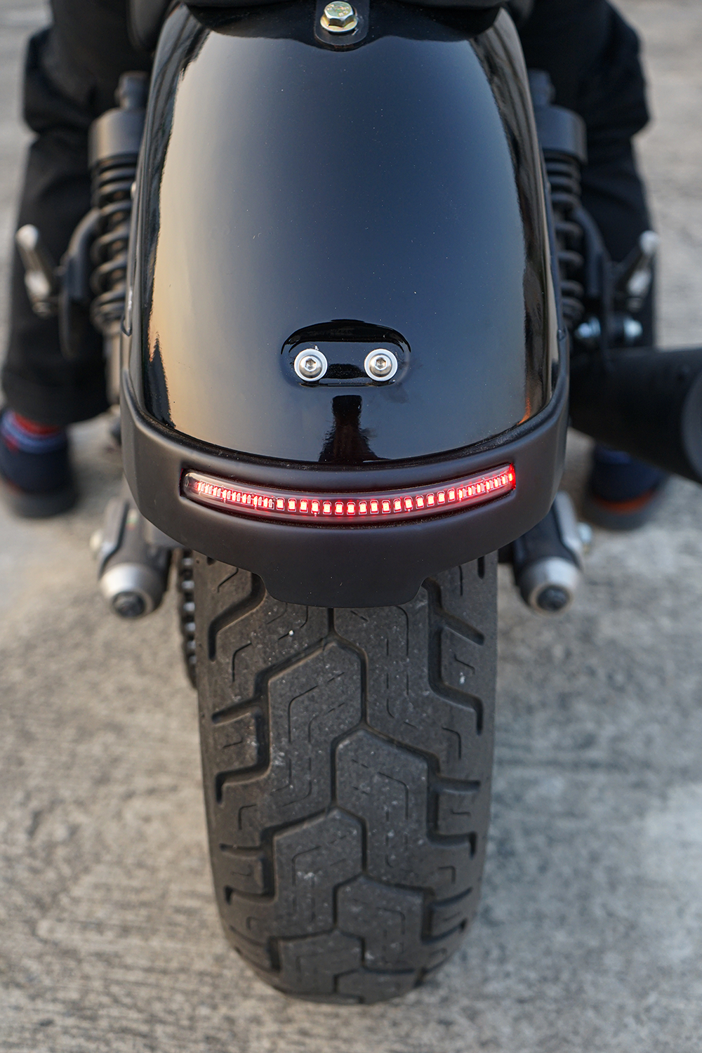 BLACK REAR TIDY FENDER ELIMINATOR LED FIT FOR HONDA REBEL CMX 300 500 2017-2025