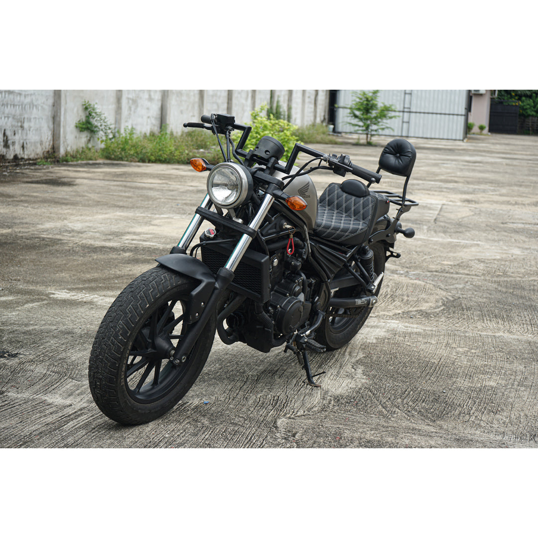 4 INCH STRETCH HANDLEBAR HANDLE BAR BLACK FOR HONDA REBEL CMX 300&500 2017-2025