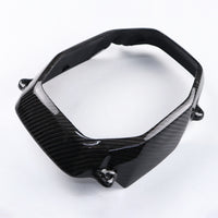 HEAD LIGHT FAIRING COVER CARBON FIBER FOR HONDA NEW GROM 2021-2024
