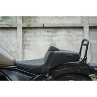 SEAT DOUBLE SADDLE DUAL DRIVER SEATS PAD CUSHION V.4 FOR HONDA REBEL CMX 300&500 2017-2025