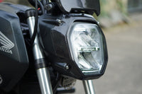 HEAD LIGHT FAIRING COVER CARBON FIBER FOR HONDA NEW GROM 2021-2024