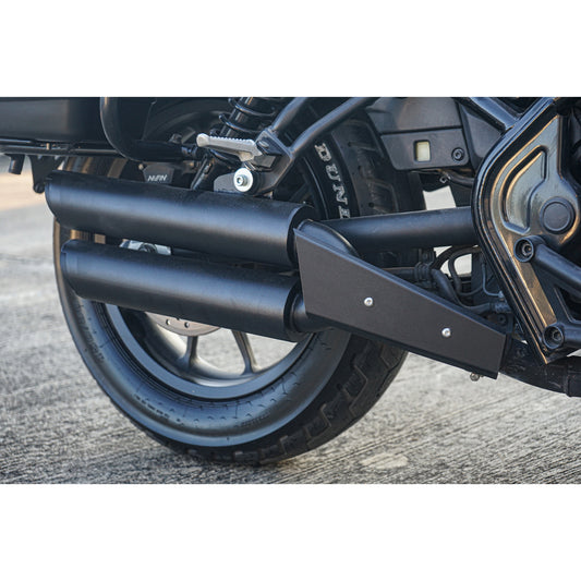 LONG DOUBLE DUAL EXHAUST PIPE MOUNT SYSTEM MAXNUS FOR HONDA REBEL CMX 300 2017-2025