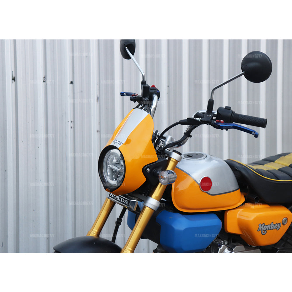 Yellow Headlight Cover Windscreen Windshield FIT FOR Honda Monkey Z125 2022-2025